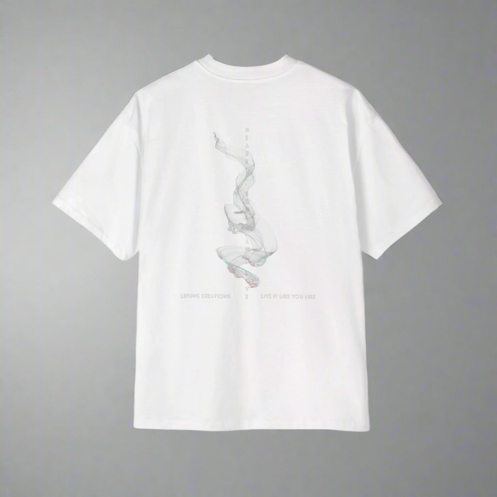 "Live It Like You Like" Men's Heavy Oversized Tee