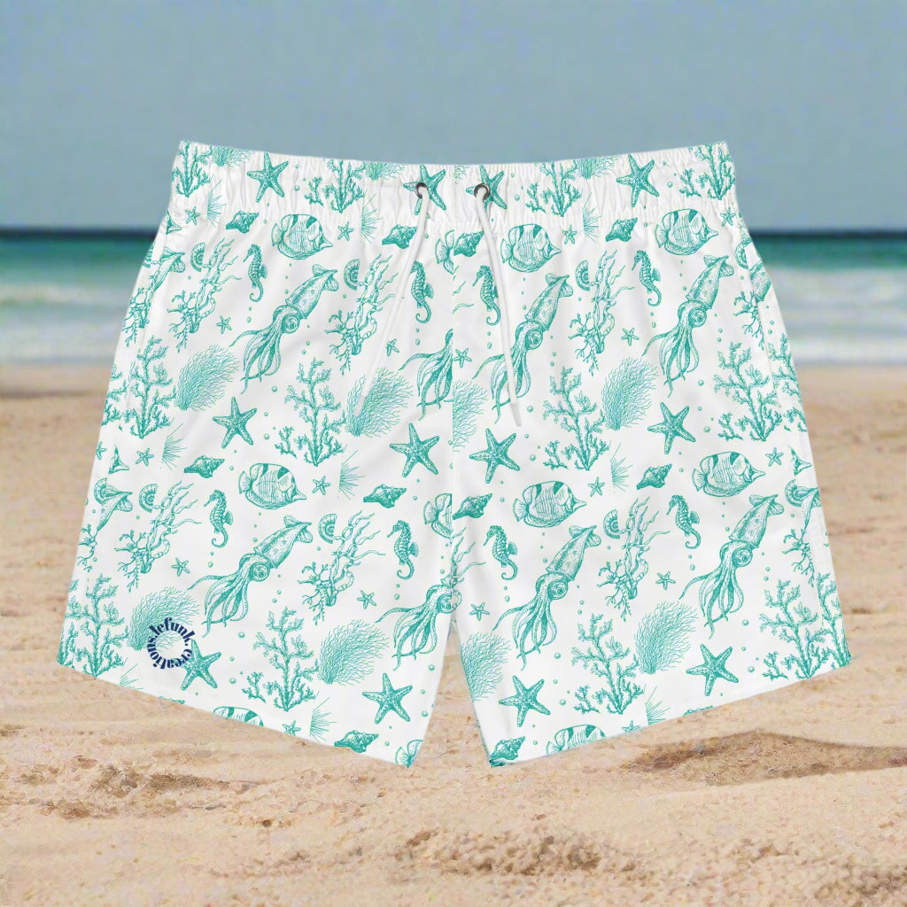 Sea Creatures Lefunk Swim Trunks