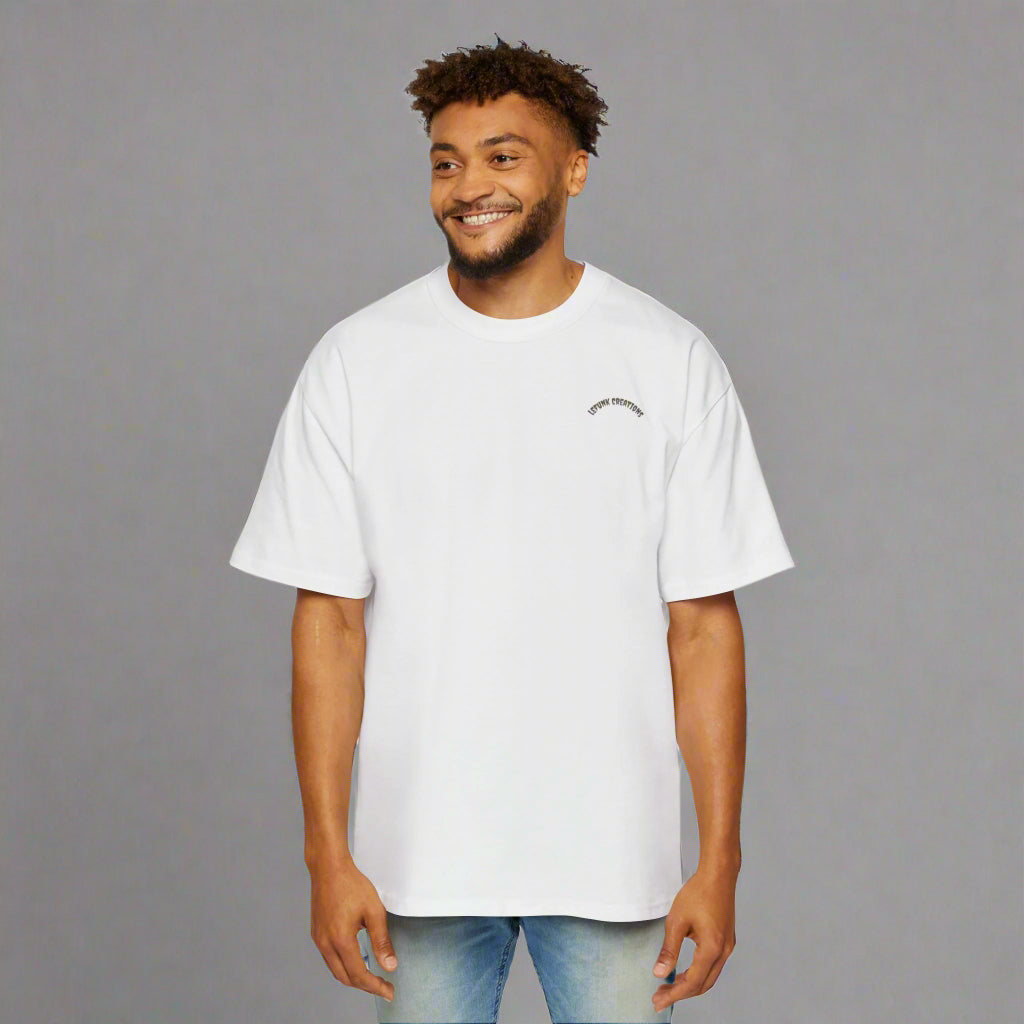 "Live It Like You Like" Men's Heavy Oversized Tee