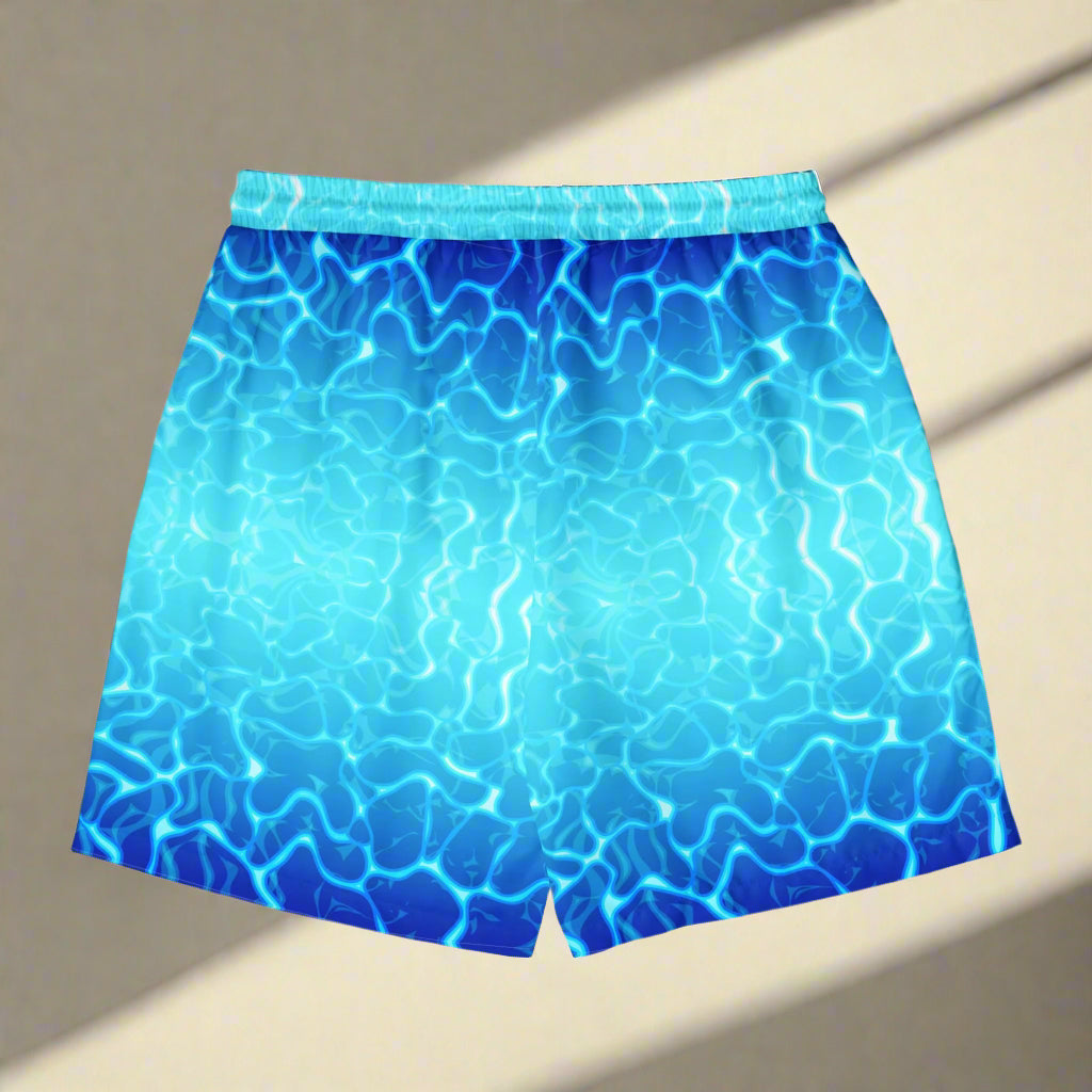Azure Pulse Swim Shorts