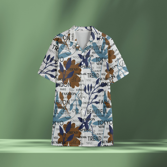 Tokyo Love  Shirt With Button Closure