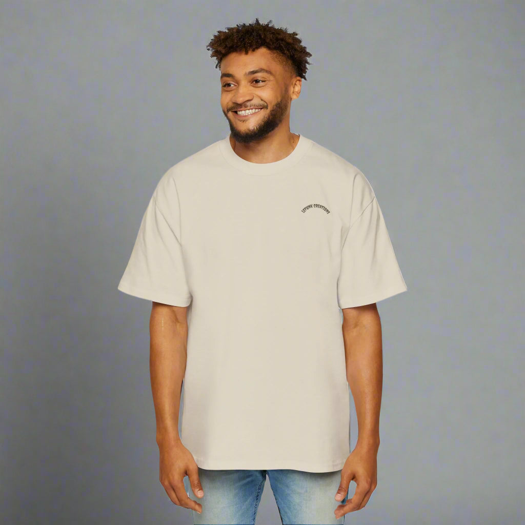 "Live It Like You Like"  Men's Heavy Oversized Tee