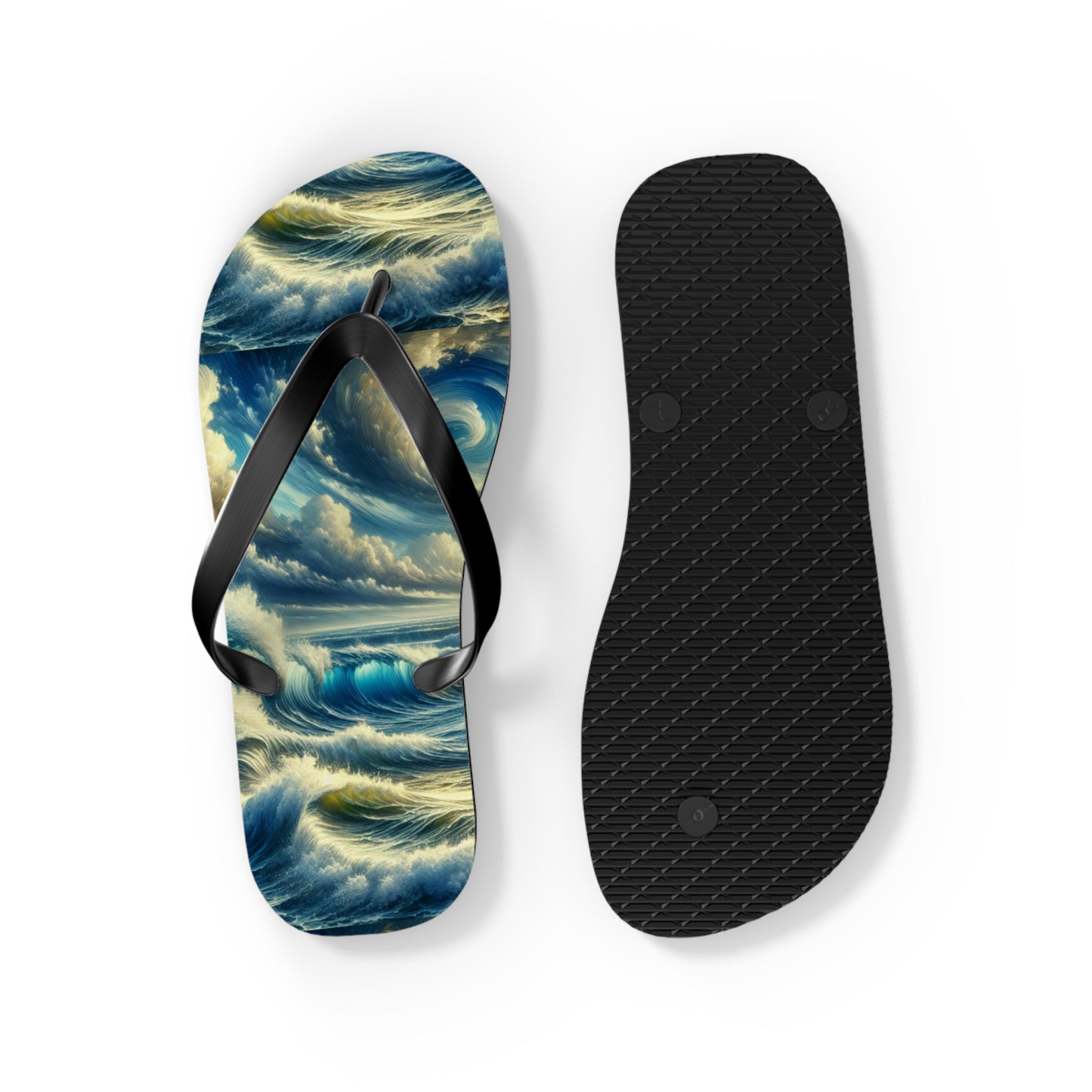 “Waves“ Flip Flops