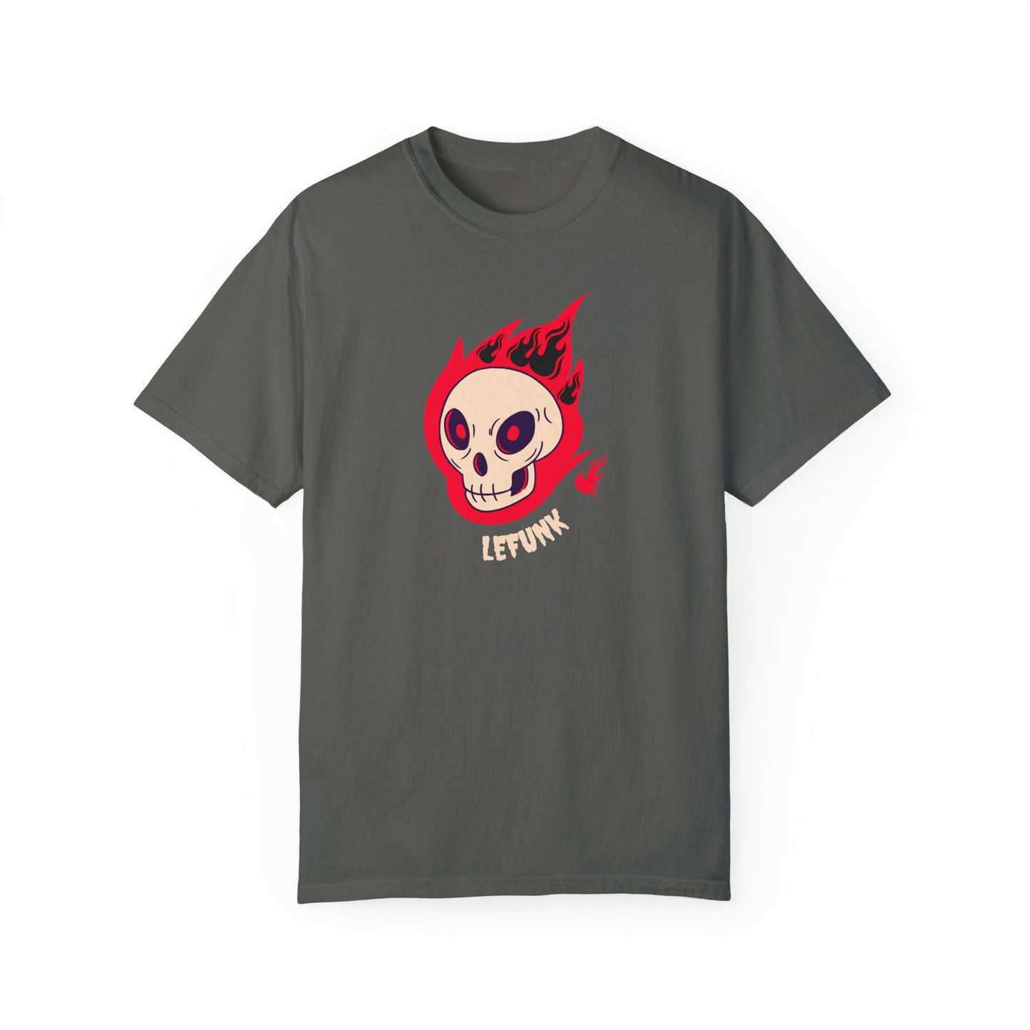 Lefunk Flaming Skull T-shirt