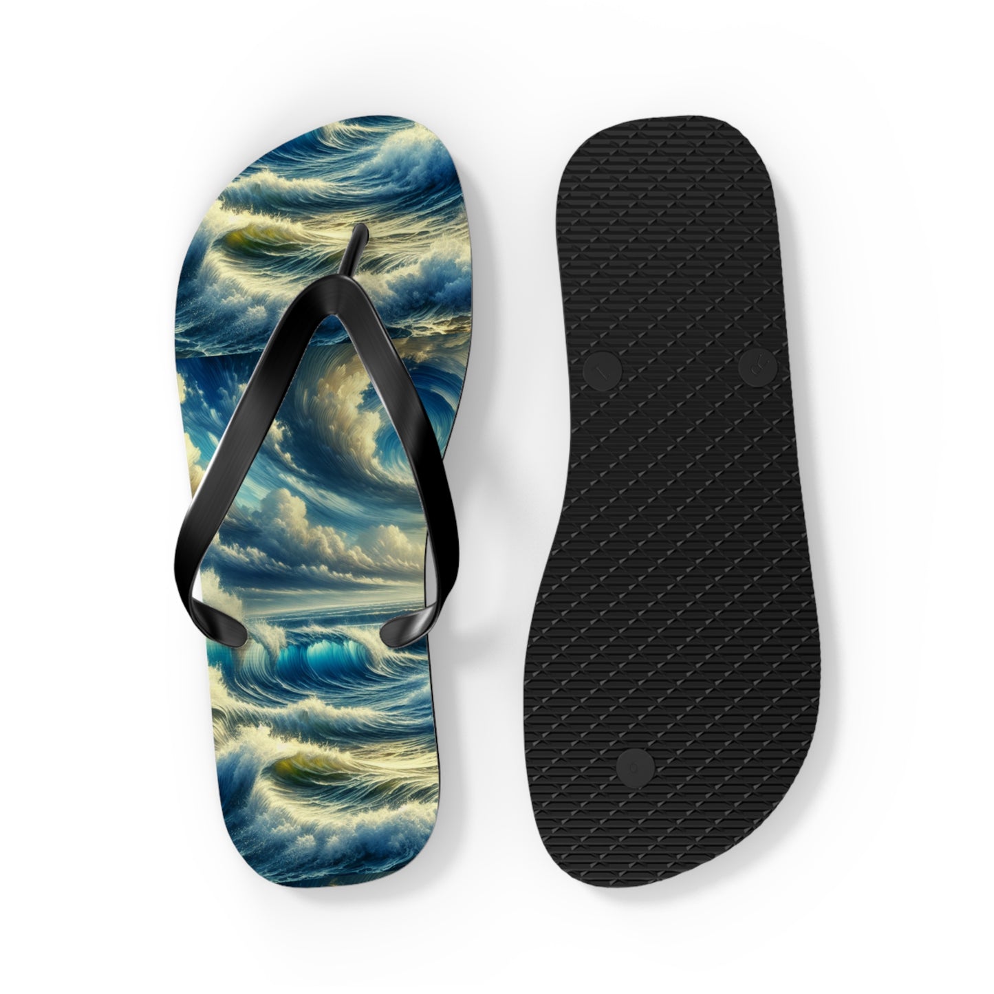 “Waves“ Flip Flops