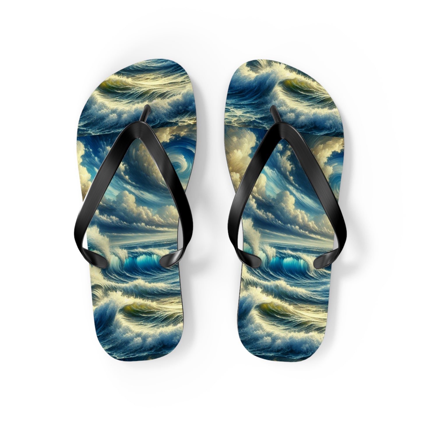 “Waves“ Flip Flops