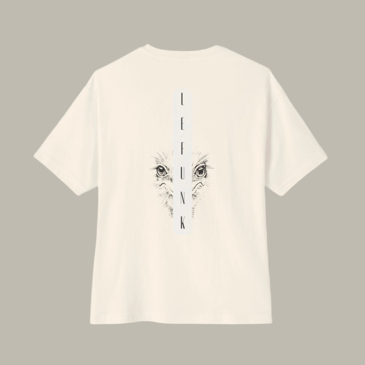 Wild Silhouette Oversized Box Tee - Comfortable & Stylish