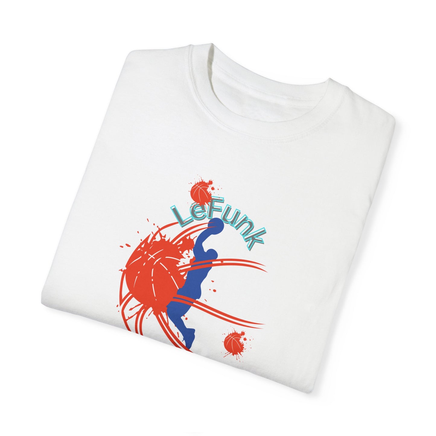 "Hoop Dreams in Motion. "Unisex Garment-Dyed T-shirt