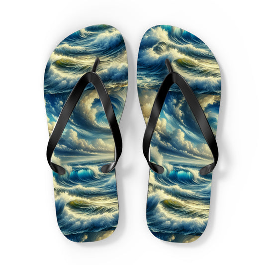 “Waves“ Flip Flops