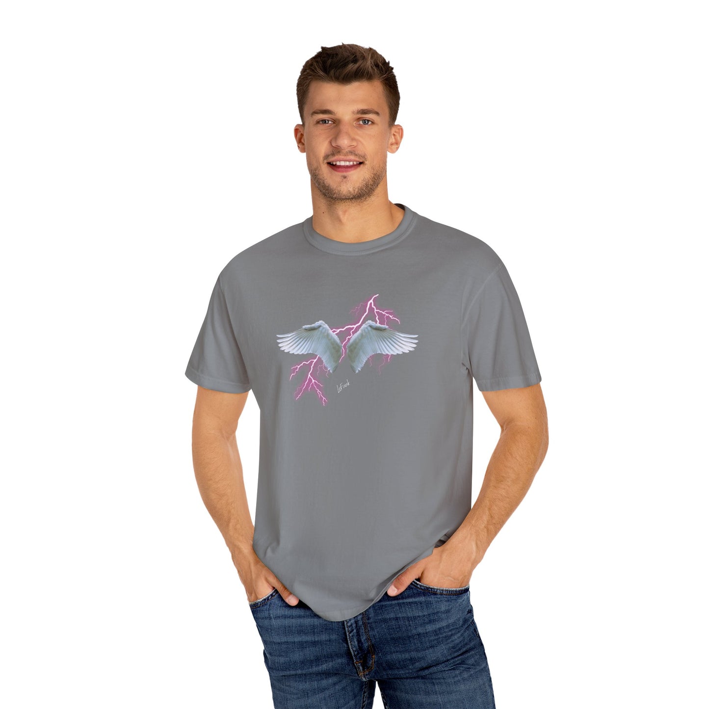 Angel Wings Unisex Garment-Dyed T-shirt