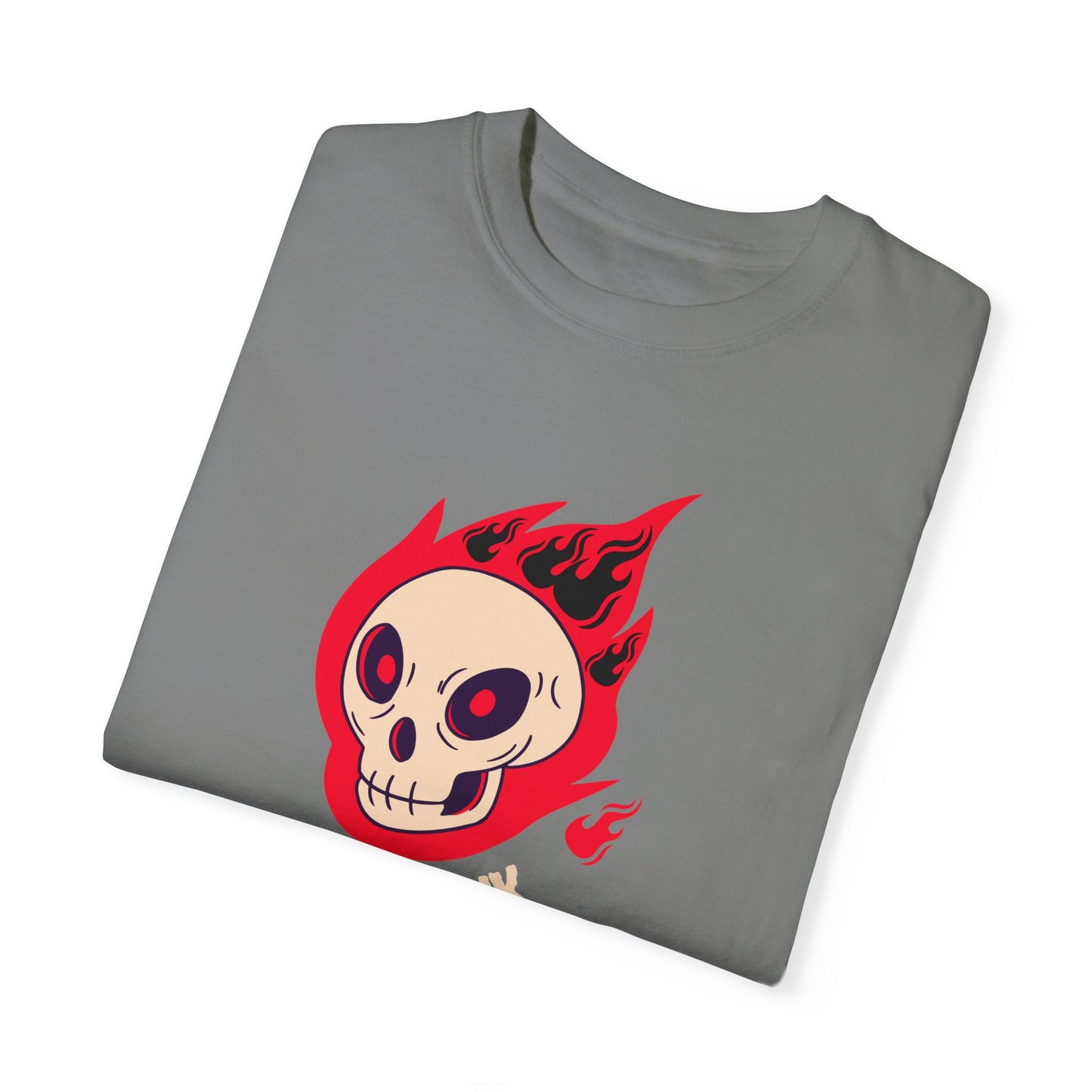 Lefunk Flaming Skull T-shirt