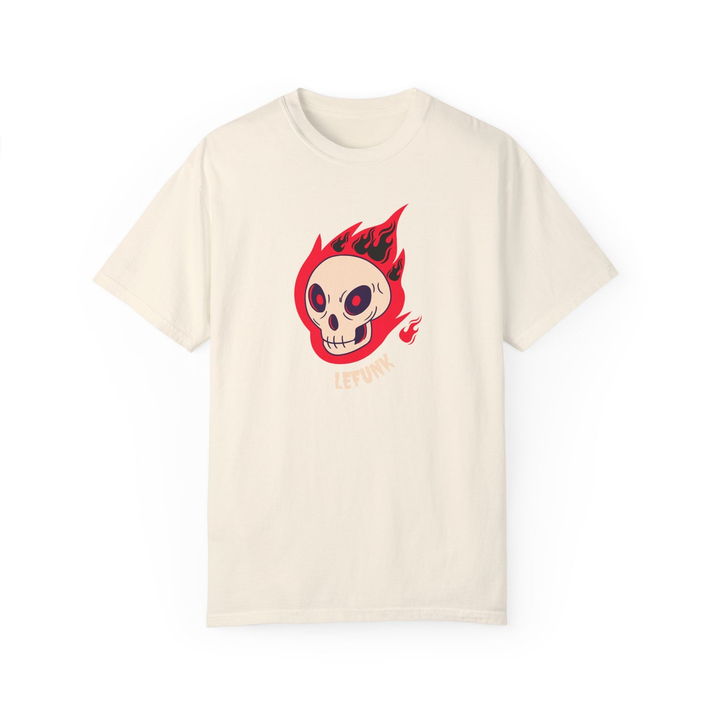 Lefunk Flaming Skull T-shirt