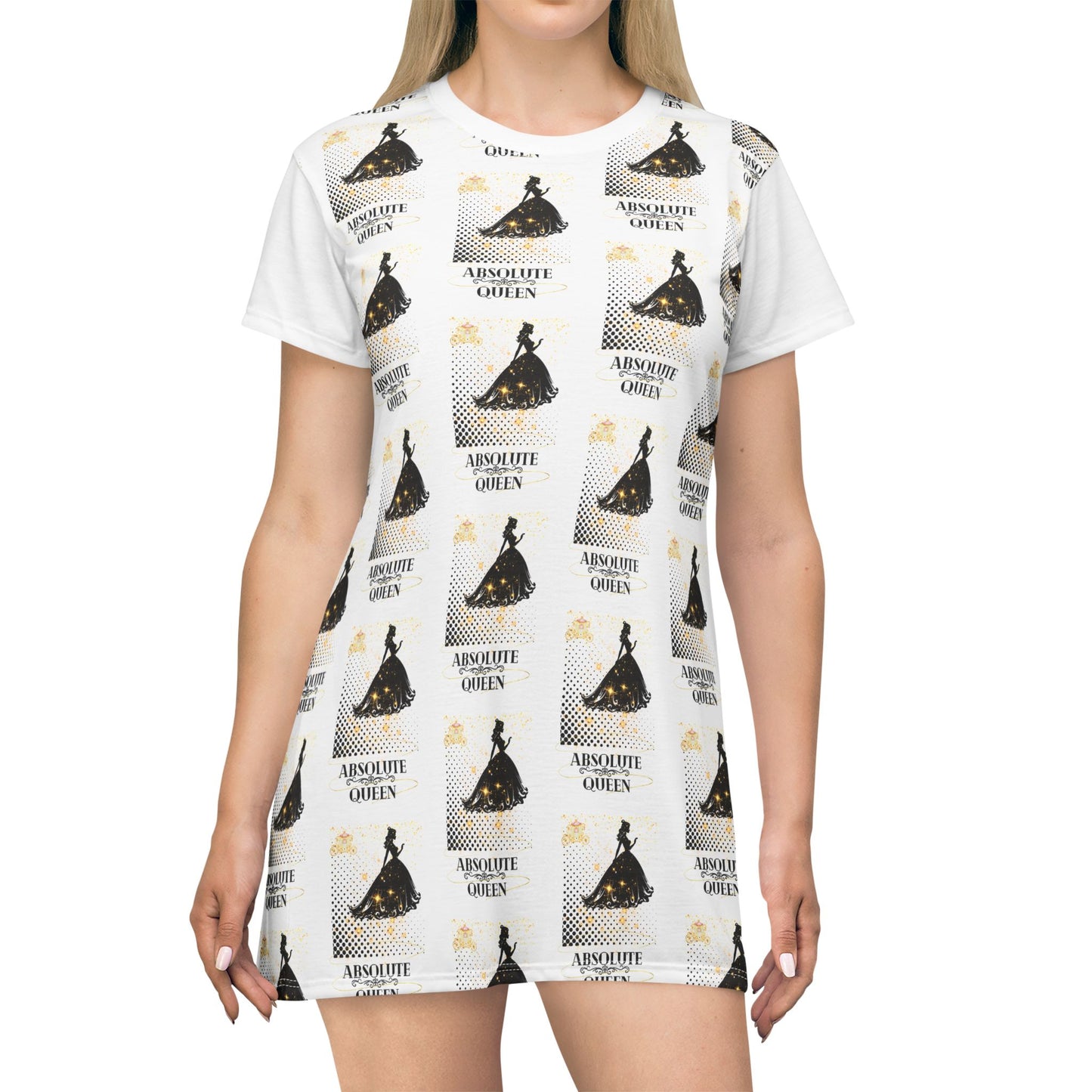 ABSOLUTE QUEEN LeFunk T-Shirt Dress (AOP)