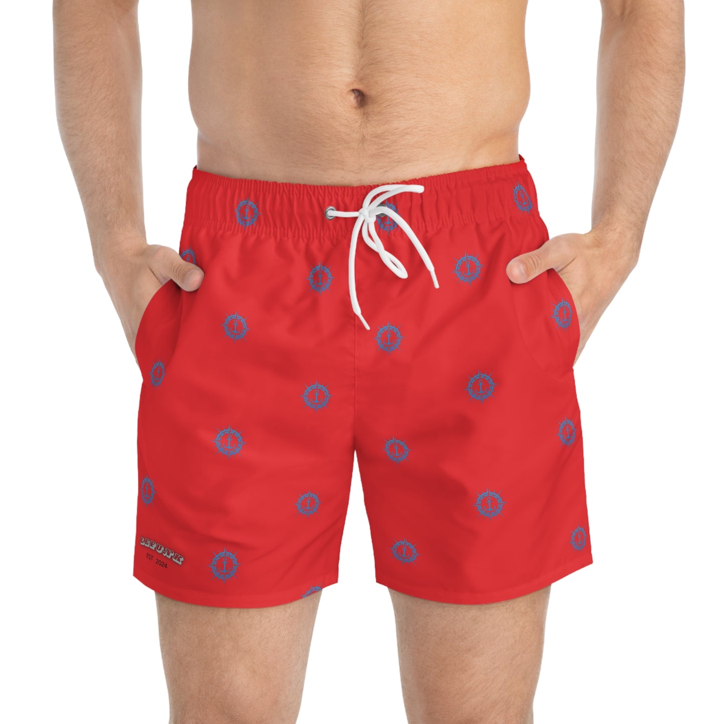 Lefunk  Anchor Swim Trunks (AOP)