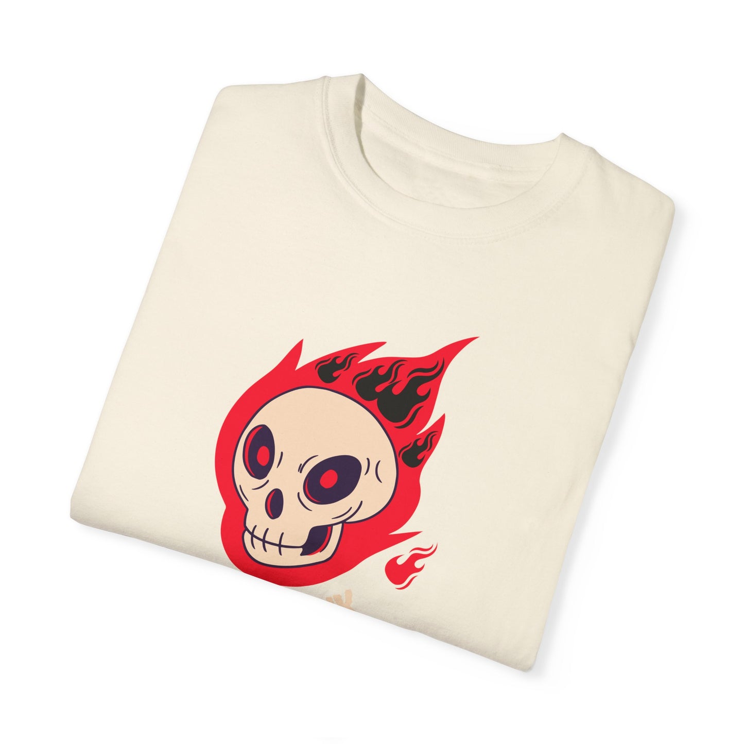 Lefunk Flaming Skull T-shirt