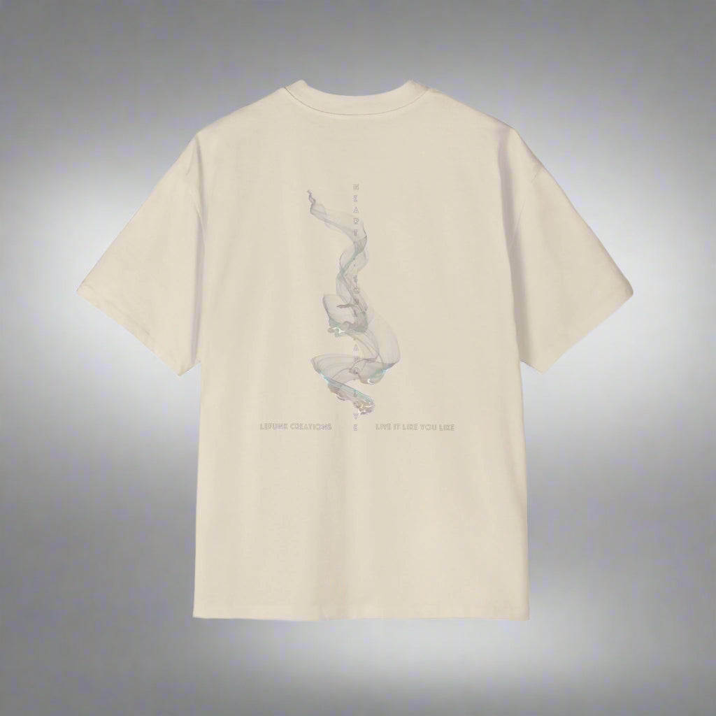 "Live It Like You Like"  Men's Heavy Oversized Tee