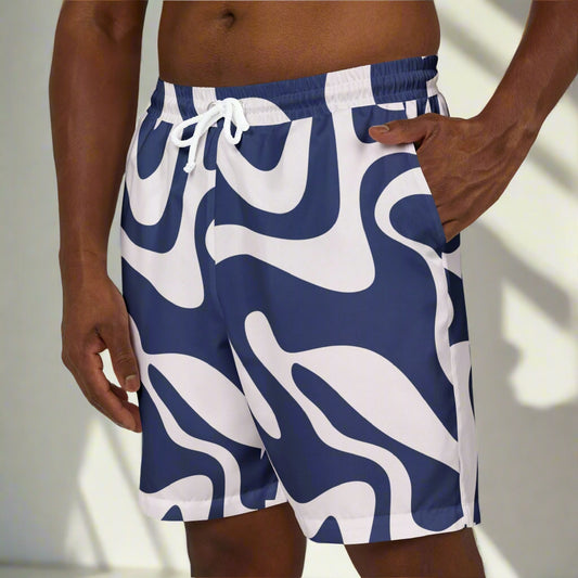 Swim Shorts - Maze Design