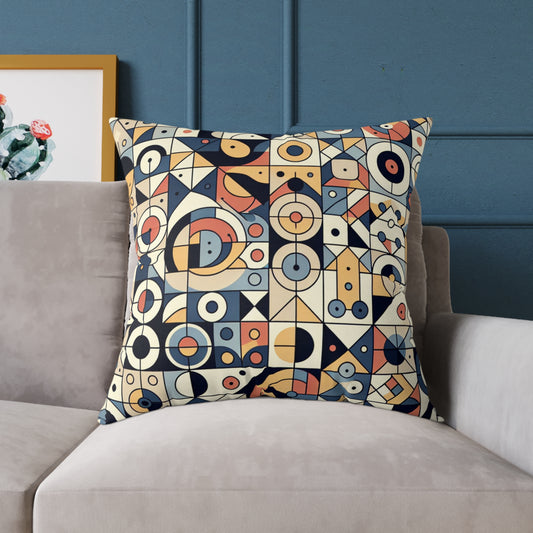 Square Poly Canvas Pillow