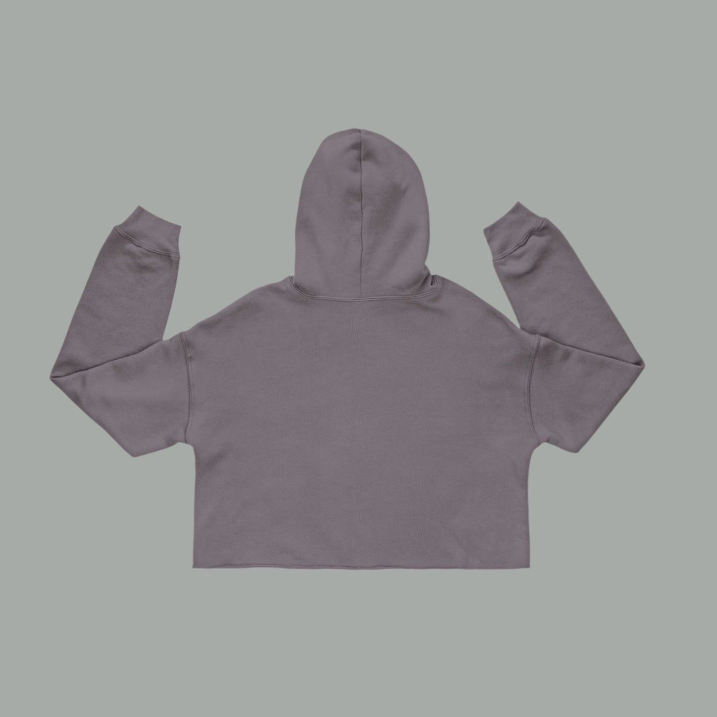 Cropped Hoodie with 'Believe in Magic' Design