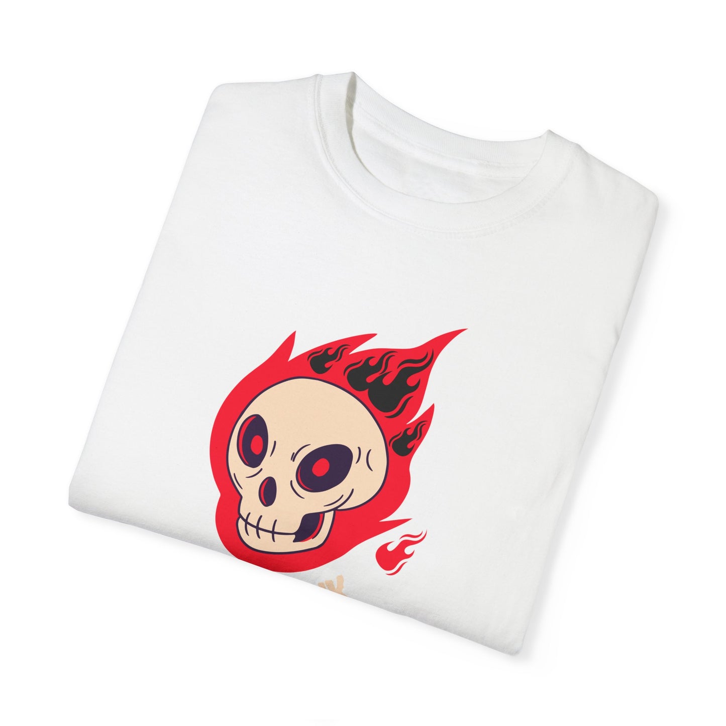 Lefunk Flaming Skull T-shirt