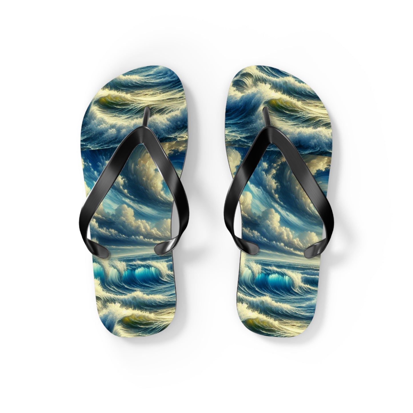 “Waves“ Flip Flops