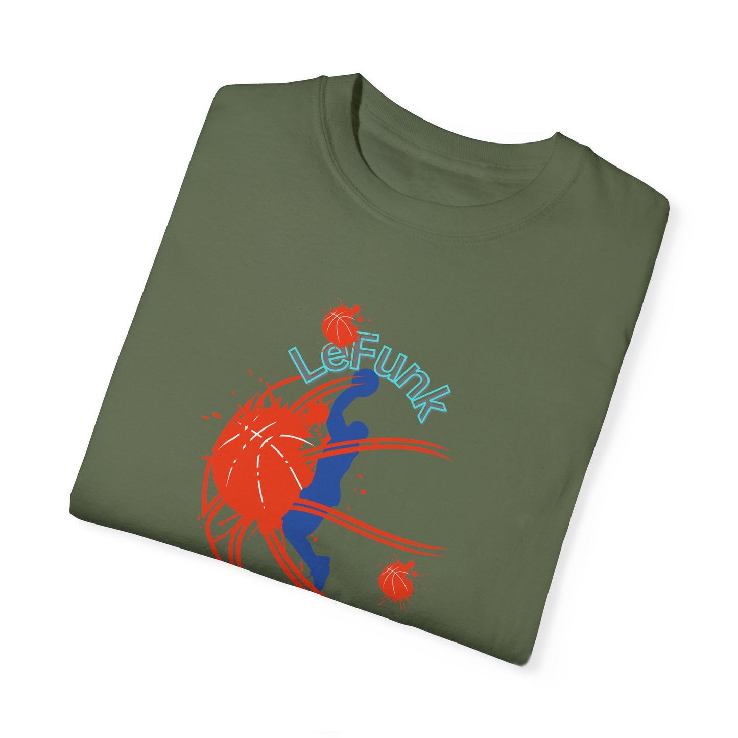 "Hoop Dreams in Motion. "Unisex Garment-Dyed T-shirt