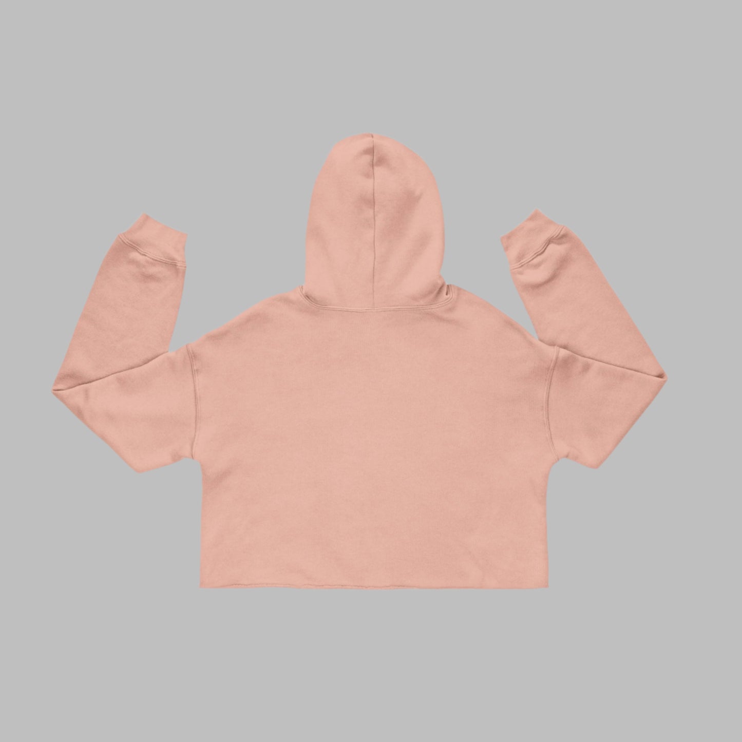 Cropped Hoodie with 'Believe in Magic' Design
