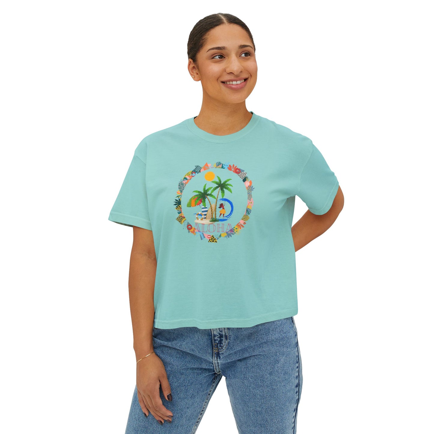 Aloha Women's Boxy Tee