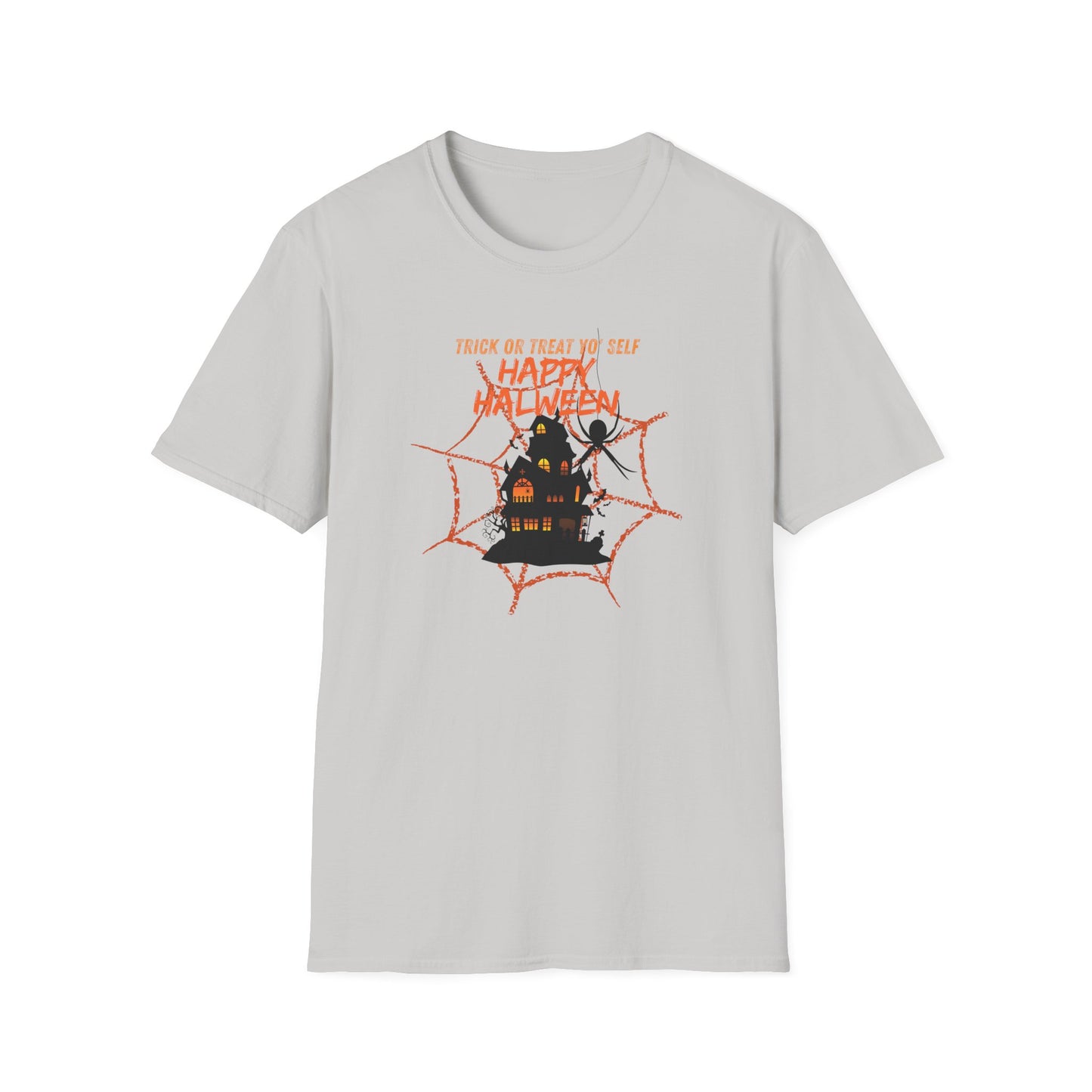 "Trick or treat yo' self "Unisex Soft style T-Shirt