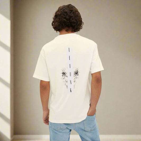 "Wild Silhouette" Tee - 100% Cotton  Oversized Box Tee