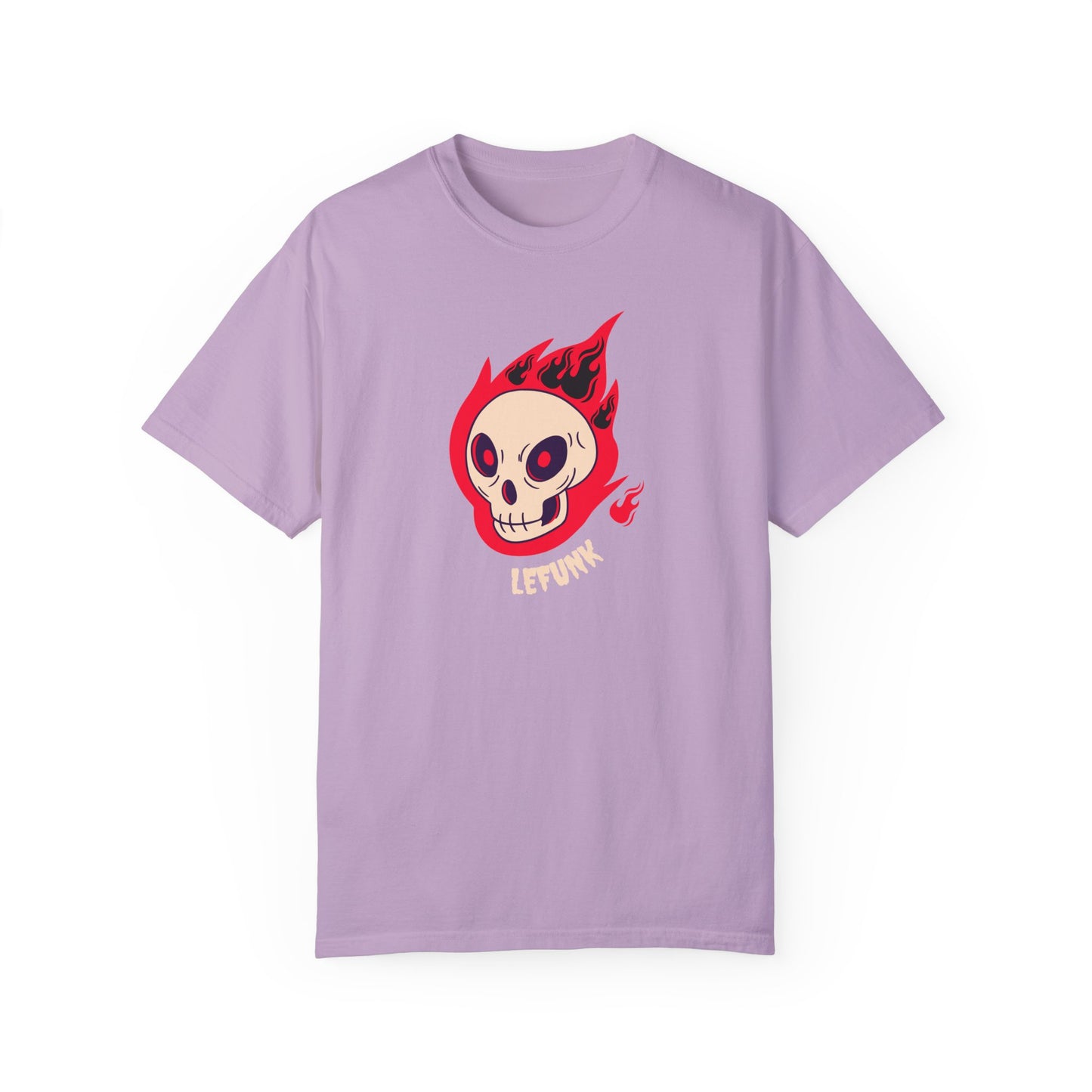 Lefunk Flaming Skull T-shirt