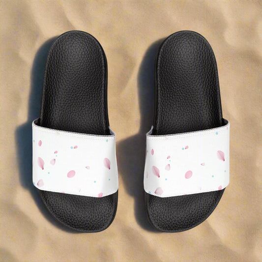 Sandals with Rose Petal Design - Women's