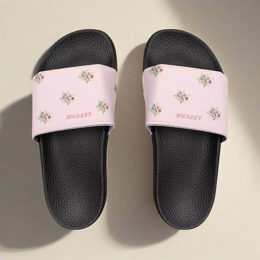 Chic Floral Slide Sandals for Women