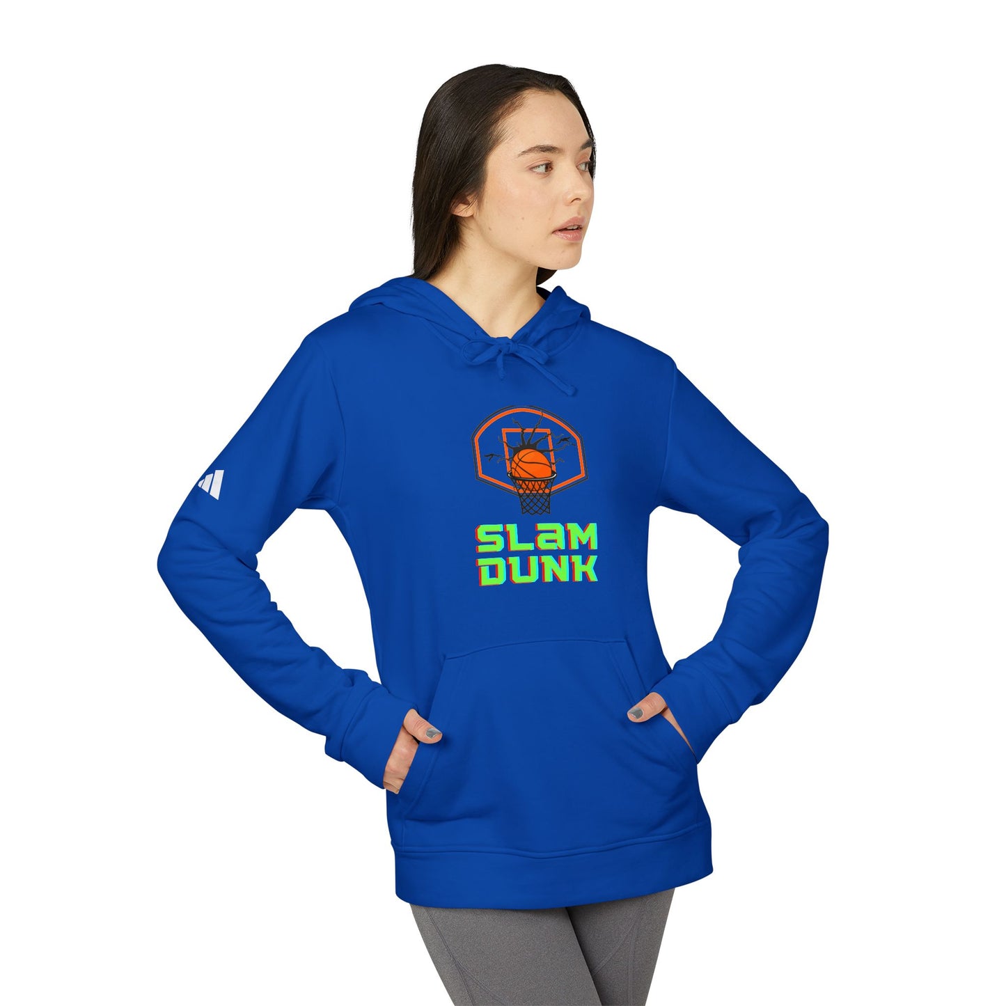 adidas Unisex "Slam Dunk" Fleece Hoodie