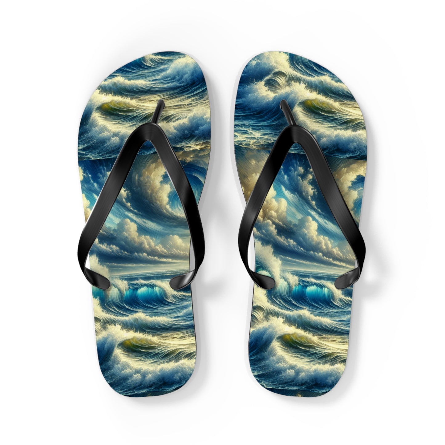 “Waves“ Flip Flops