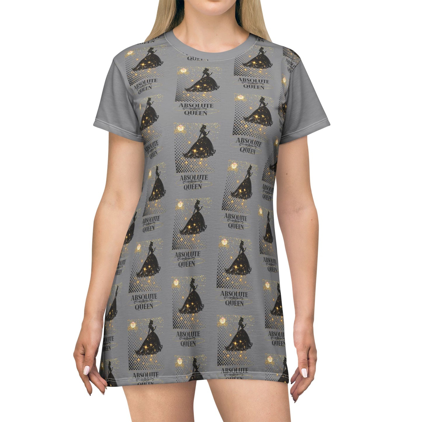 ABSOLUTE QUEEN LeFunk T-Shirt Dress (AOP)