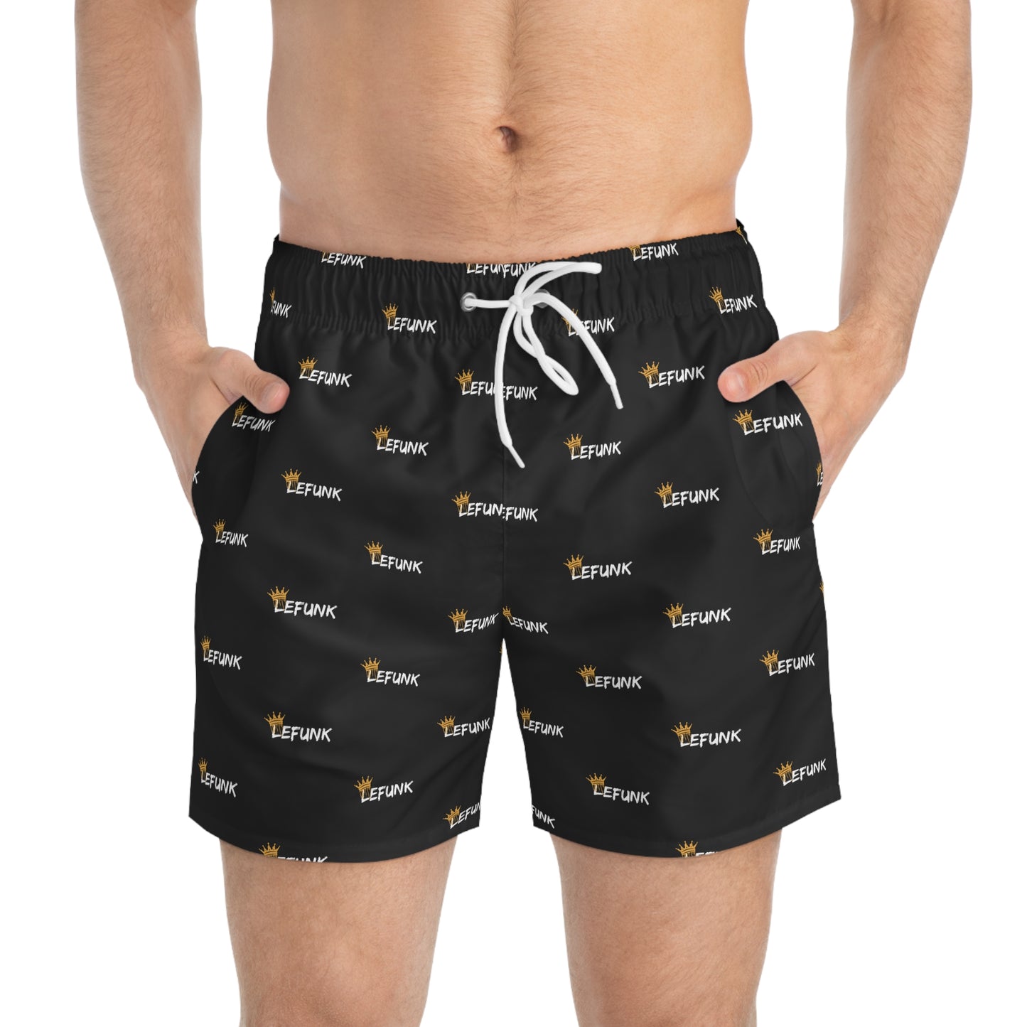 Lefunk Crown Swim Trunks (AOP)