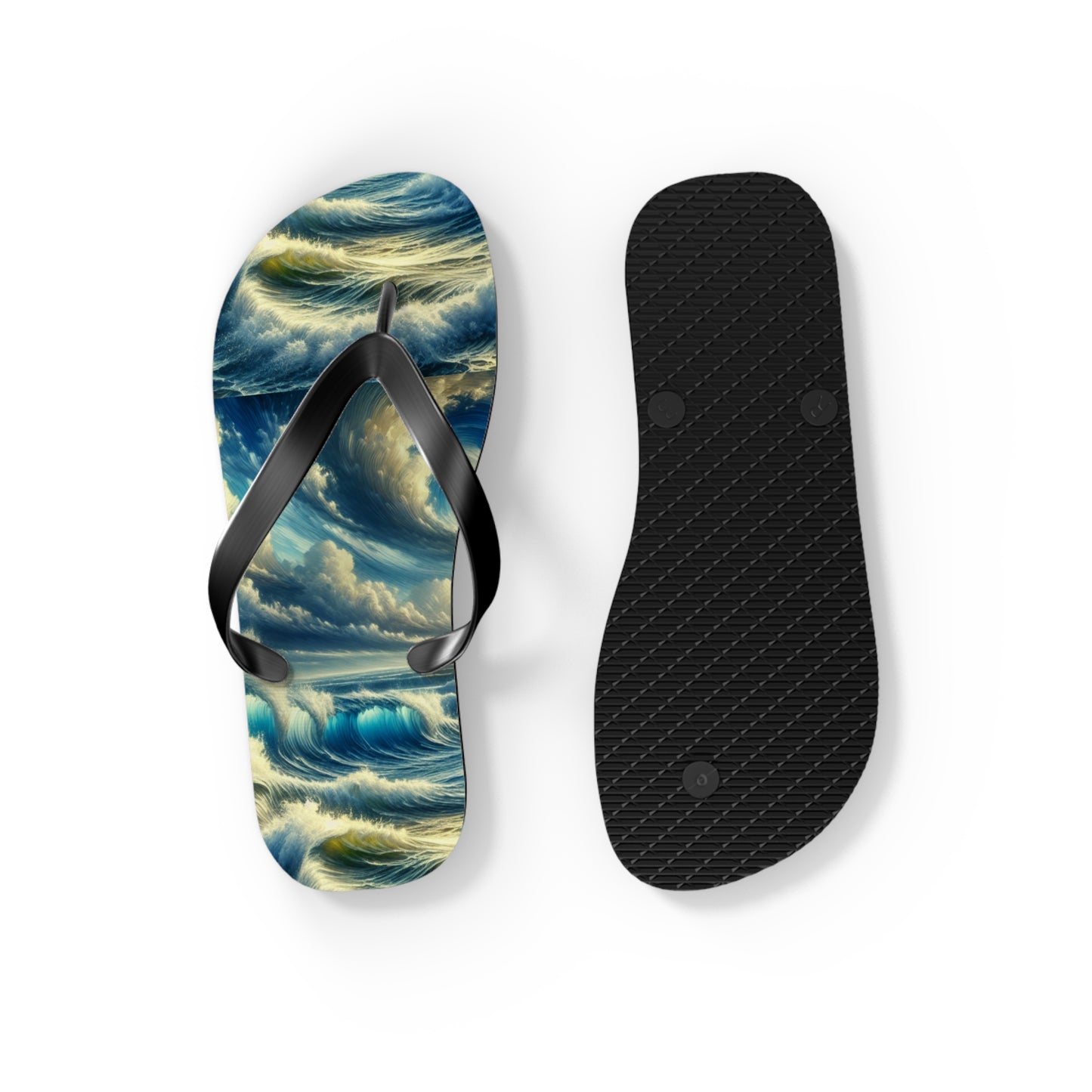 “Waves“ Flip Flops