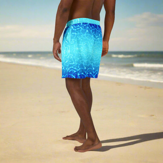 Azure Pulse  Swim Shorts