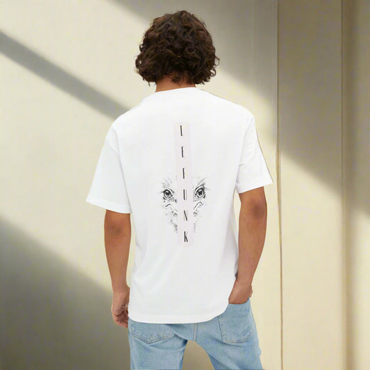 "Wild Silhouette" Tee - 100% Cotton  Oversized Box Tee