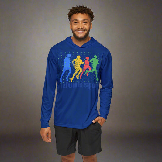 Sports Warmup Hoodie for Active Men