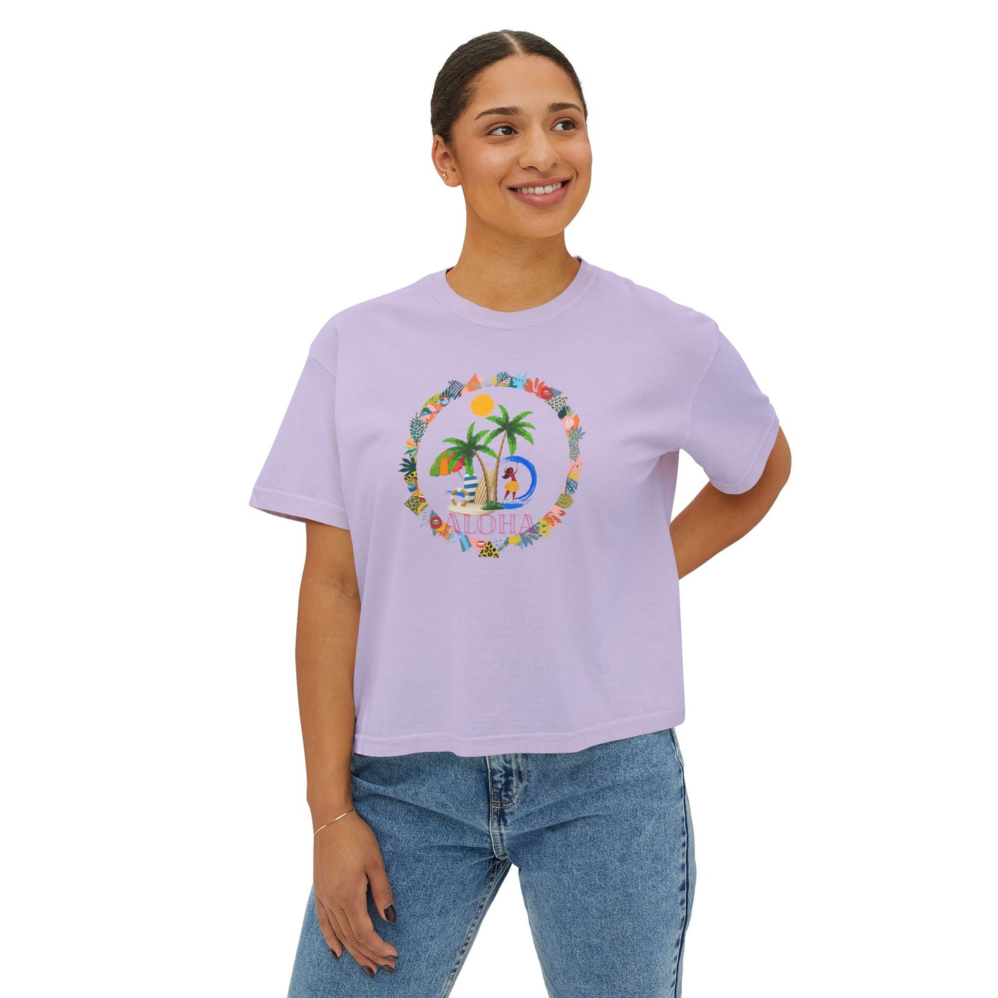 Aloha Women's Boxy Tee