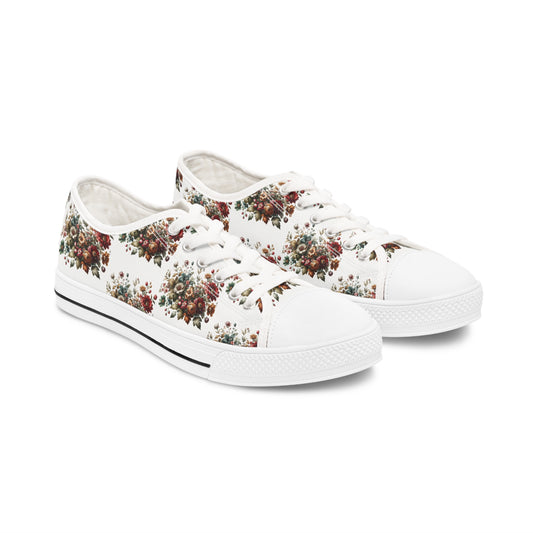 Vintage Bloom Low Top Sneakers