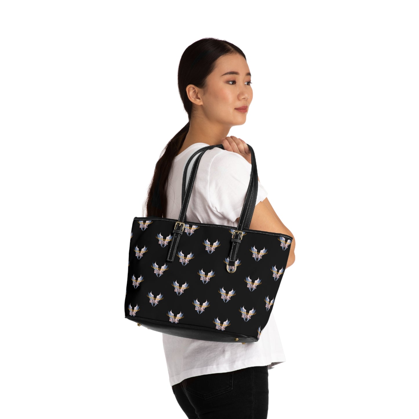 "Angel Wings" PU Leather Shoulder Bag